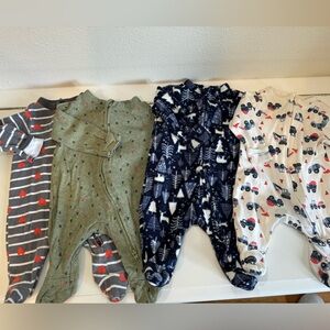 2-Way-Zip Sleep & Play Footed One-Piece for Baby
